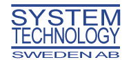 Logo för System Technology Sweden AB